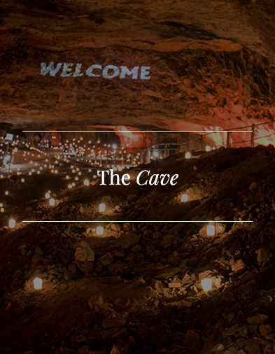 The cave graphic cover